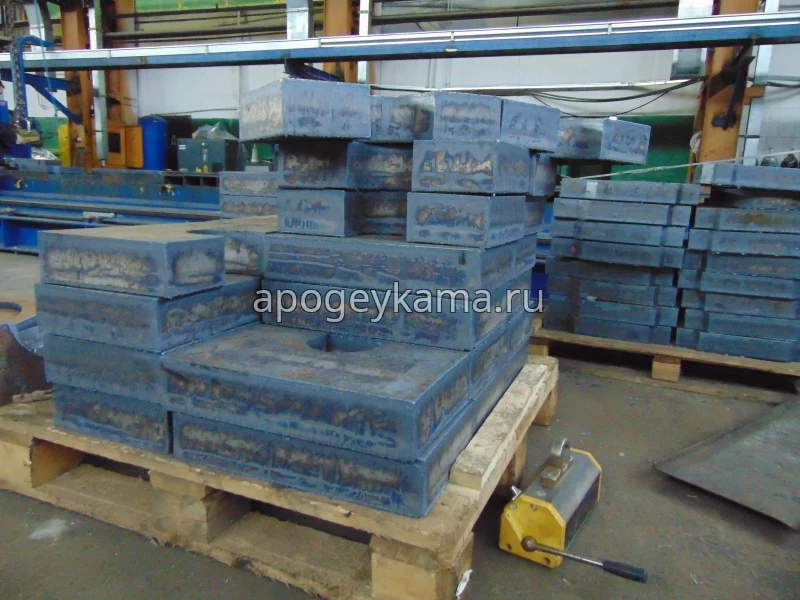 Газокислородная резка стали толщиной от 120 мм GR 81